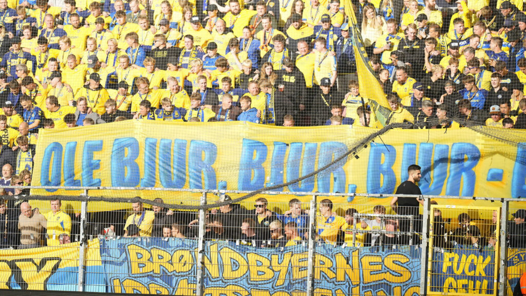 Brøndbyfans hylder legende