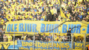 Brøndbyfans hylder legende