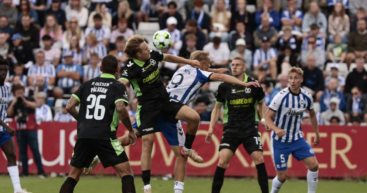 Trods skrækstart: Horsens tager det hele i Odense Foto: Robert Wengler/Ritzau Scanpix