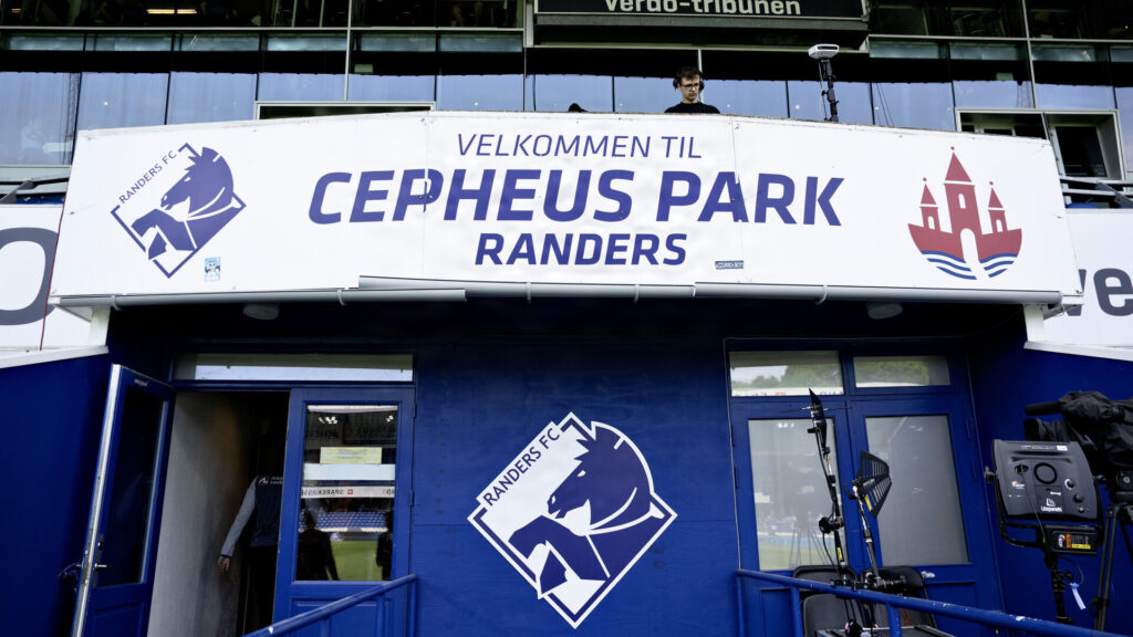 Cepheus Park Randers, som er Randers' hjemmebane