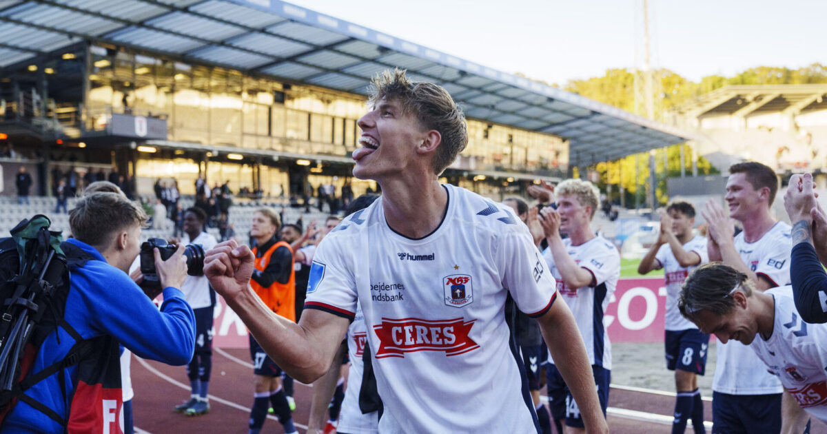Glæd jer, AGF: ‘TK’-salg kaster millioner af sig Foto: Bo Amstrup / Ritzau Scanpix/Ritzau Scanpix