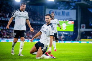 Amin Chiakha jubler for Rosenborg.