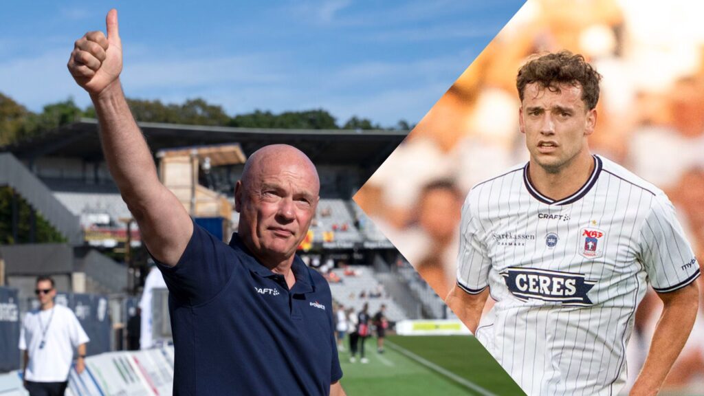 Uwe Rösler giver tommelfinger op til søn Colin Röslers skifte til AGF