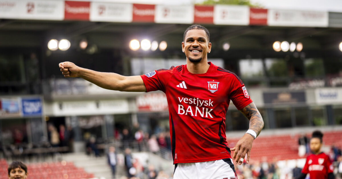 SL-topscorer uden kontrakt? – FCM og AGF skal holde øje Foto: Ida Marie Odgaard/Ritzau Scanpix
