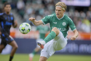 Thomas Jørgensen i aktion for Viborg FF.