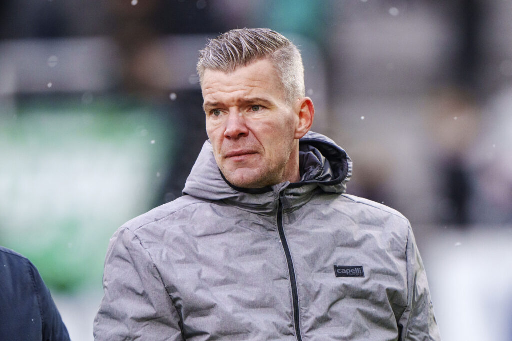 Mads Agesen under en kamp mellem Viborg FF og FC Nordsjælland.