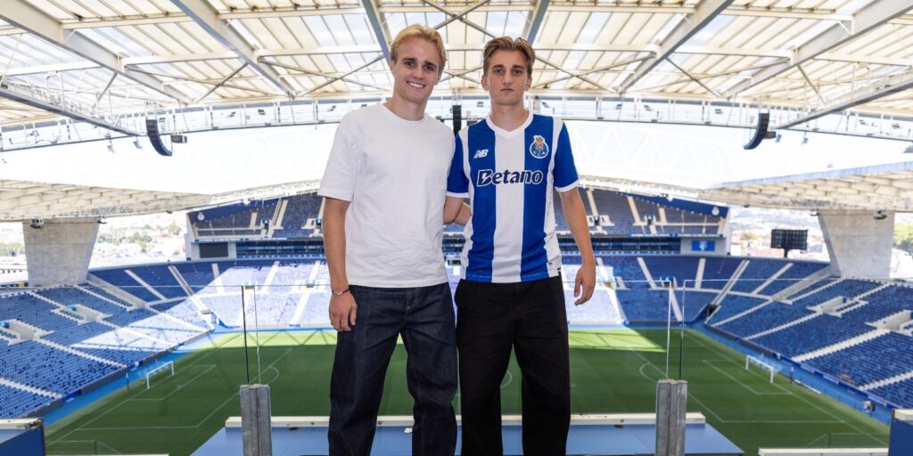 FC Porto præsenterer Hjalte Froholdt.