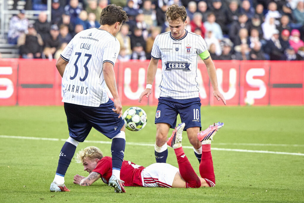 Lucas Riisgard, Kristian Arnstad, Luka Callø, AGF mod Silkeborg IF