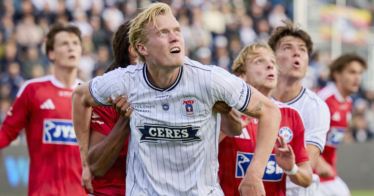 AGF-profil om Pokalen: Vi vil have den titel Foto: Mikkel Berg Pedersen/Ritzau Scanpix