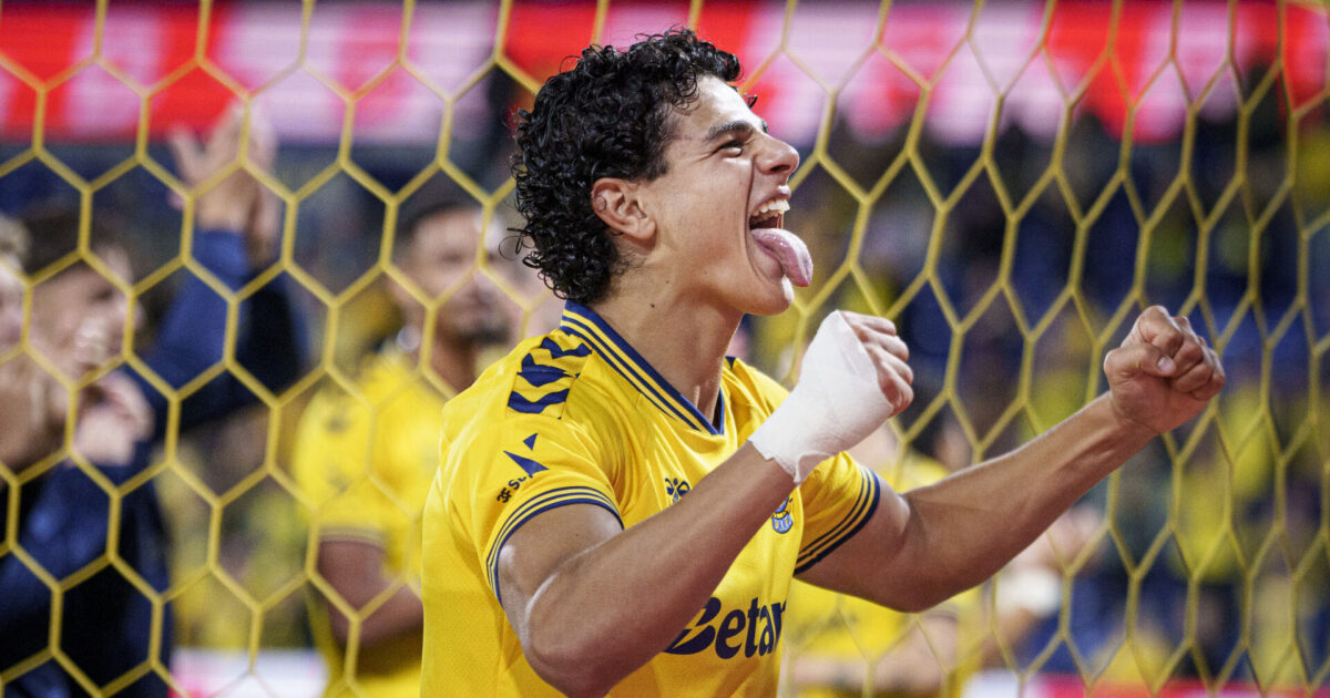 Brøndby-komet udtaget til landsholdet – verdensstjerner venter Foto: Liselotte Sabroe/Ritzau Scanpix