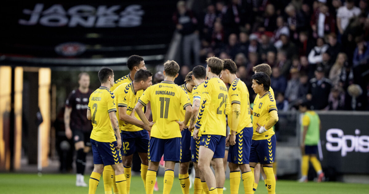 Uimponerende, Brøndby! FCK må slikke sig om munden Foto: Bo Amstrup/Ritzau Scanpix