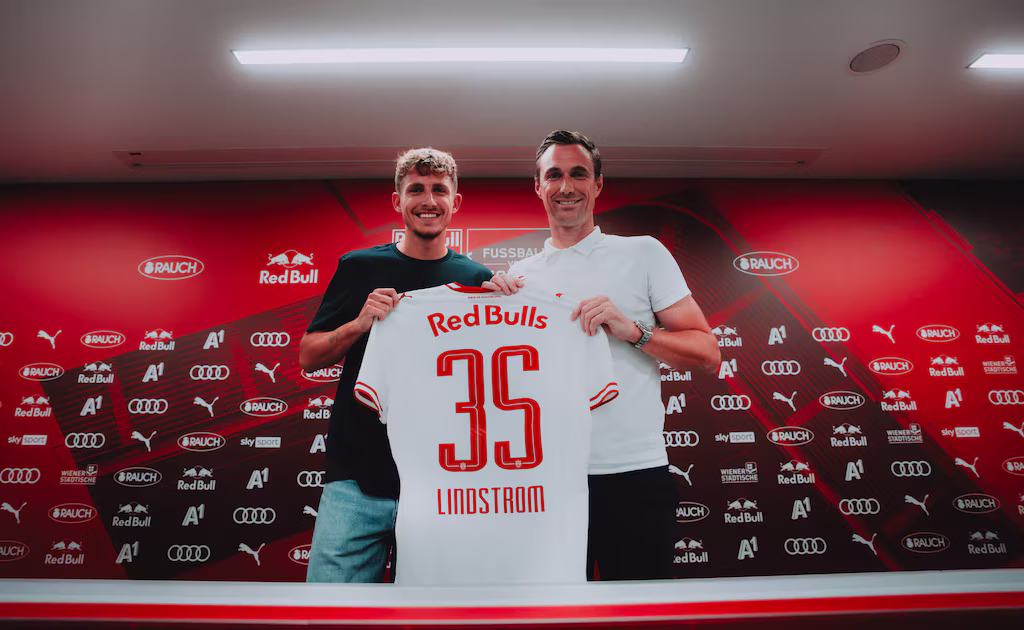Officielt: Lindstrøm på plads i ny klub Foto: Red Bull Salzburg