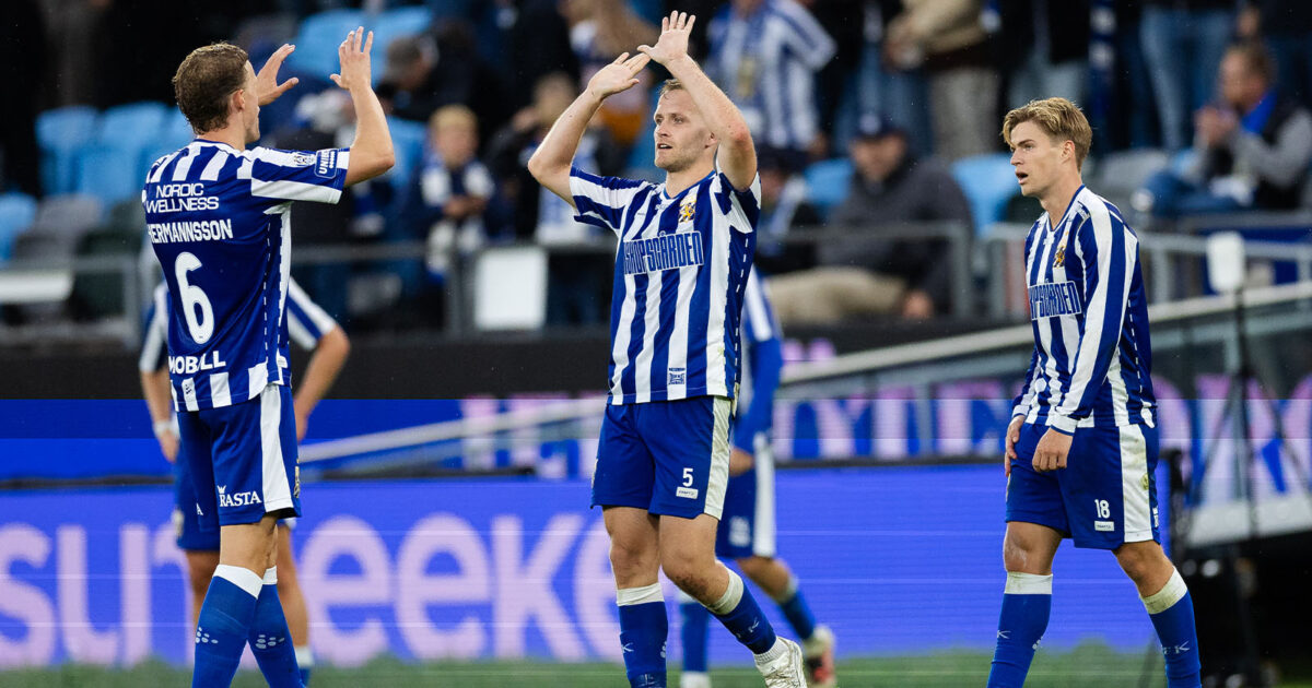 Jonas Bager storroses af Göteborg-boss: Kampens helt Foto: IFK Göteborg