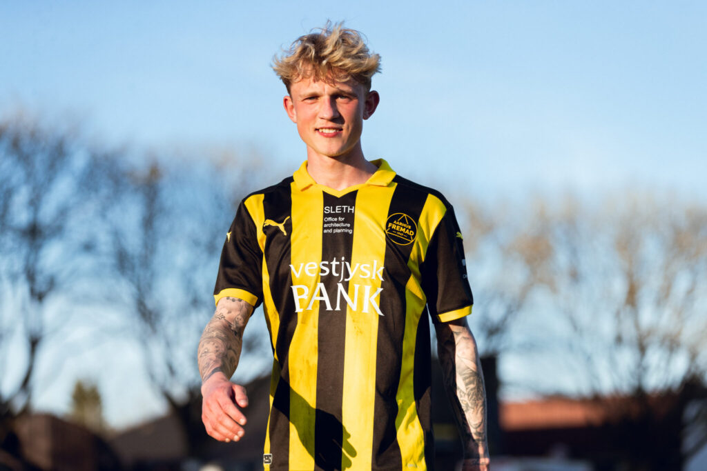 Lucas Riisgaard for Aarhus Fremad