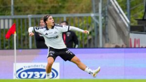 Rosenborg BK's Noah Sahsah