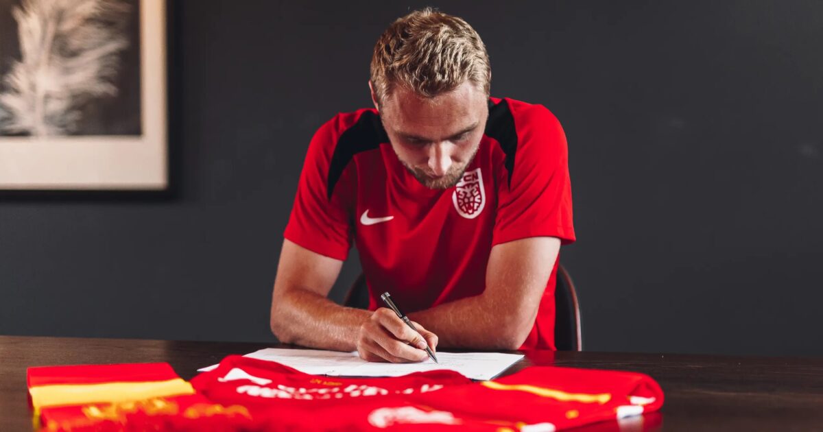 FCN-chef: Nelsson er kronen på værket Foto: FC Nordsjælland