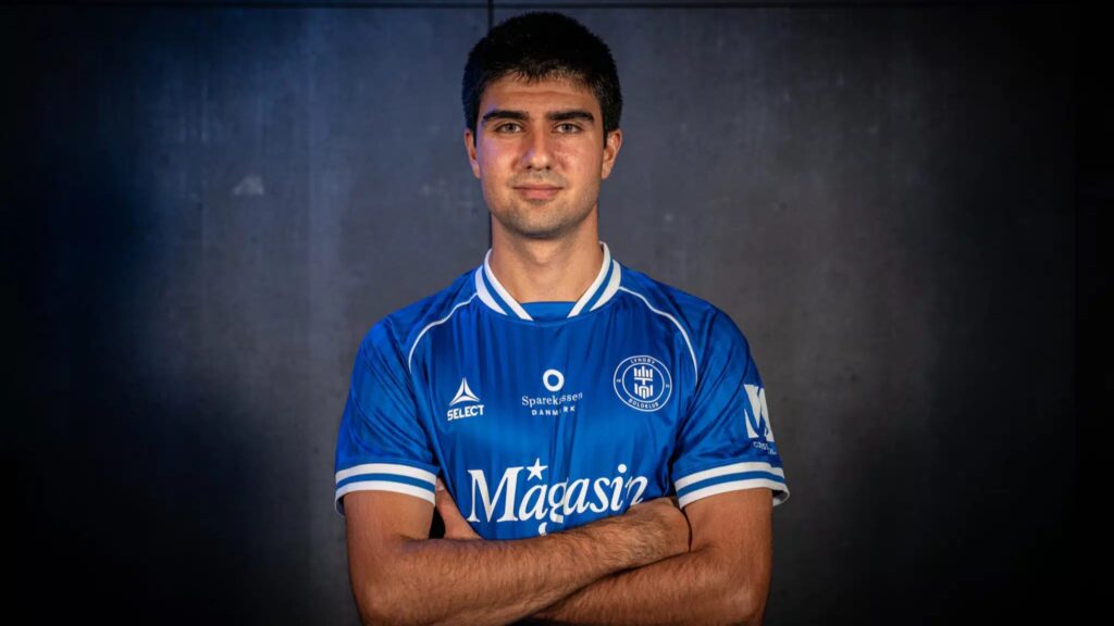 Zidan Sertdemir præsenteret i Lyngby Boldklub