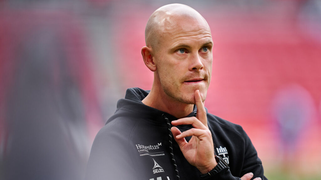 Cheftræner i Lyngby Boldklub Mikkel Jespersen