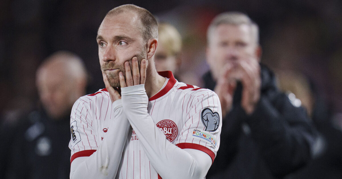 Wolfsburg-træner om Eriksen: Jeg ville stoppe Foto: Liselotte Sabroe/Ritzau Scanpix