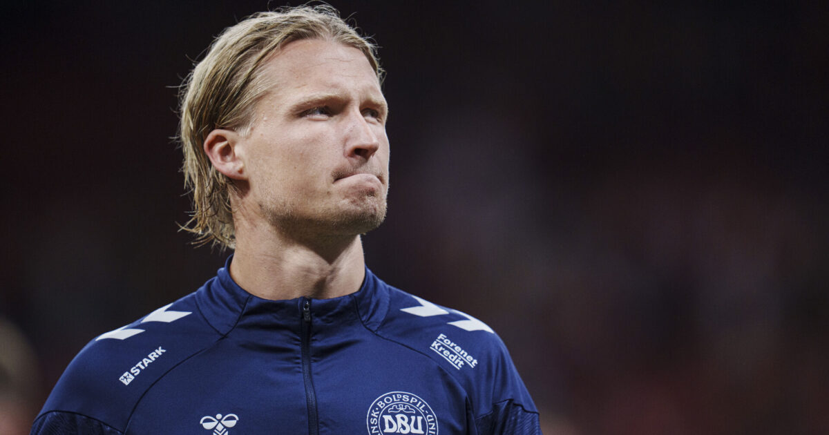 Riemer bekræfter: Sådan blev Dolberg skadet Foto: Liselotte Sabroe/Ritzau Scanpix