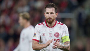 Pierre-Emile Højbjerg for det danske Landshold