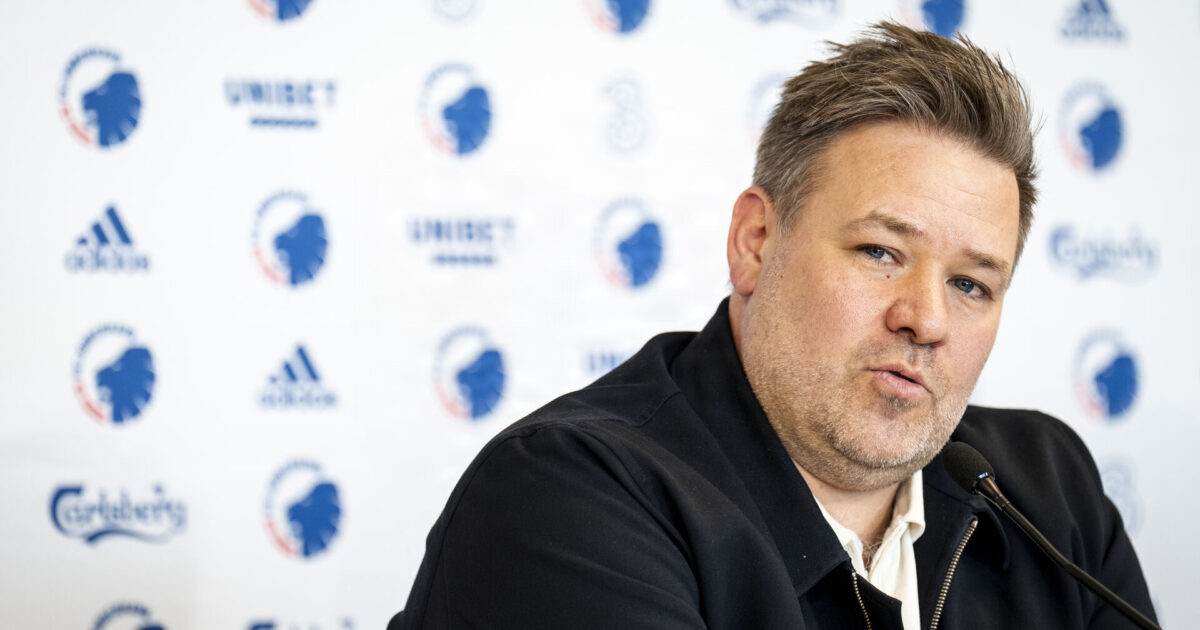 FCK-direktør indrømmer: Truppen er tynd Foto: Ida Marie Odgaard/Ritzau Scanpix