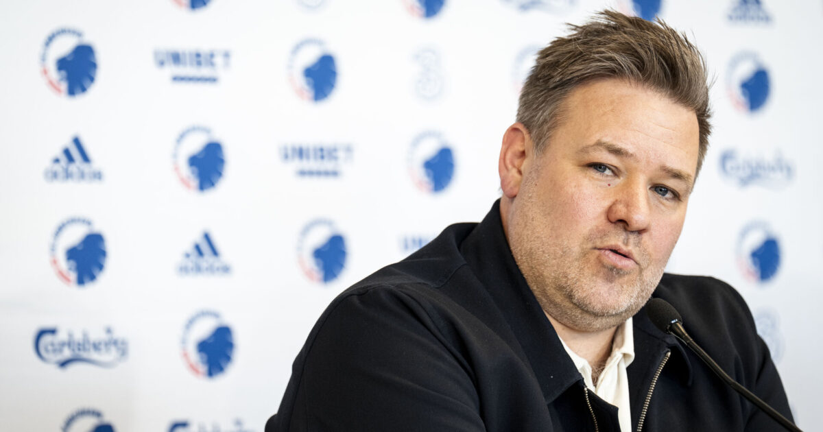 FCK-chef: City slog os jo ud af CL i denne periode Foto: Ida Marie Odgaard/Ritzau Scanpix