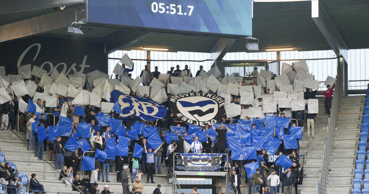 Esbjerg-fans blev angrebet: Politiet efterforsker mulige voldssager Foto: Frank Cilius/Ritzau Scanpix