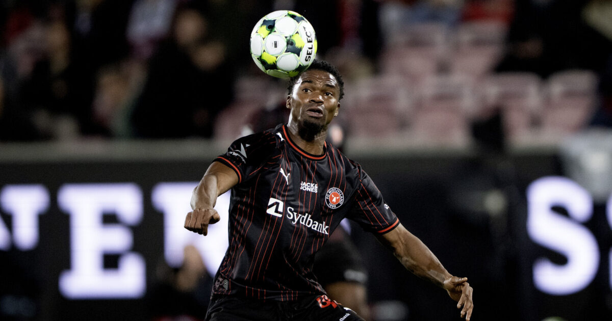 Husker du Dickson Nwakaeme? Han er manden bag FCM-komet Foto: Bo Amstrup/Ritzau Scanpix