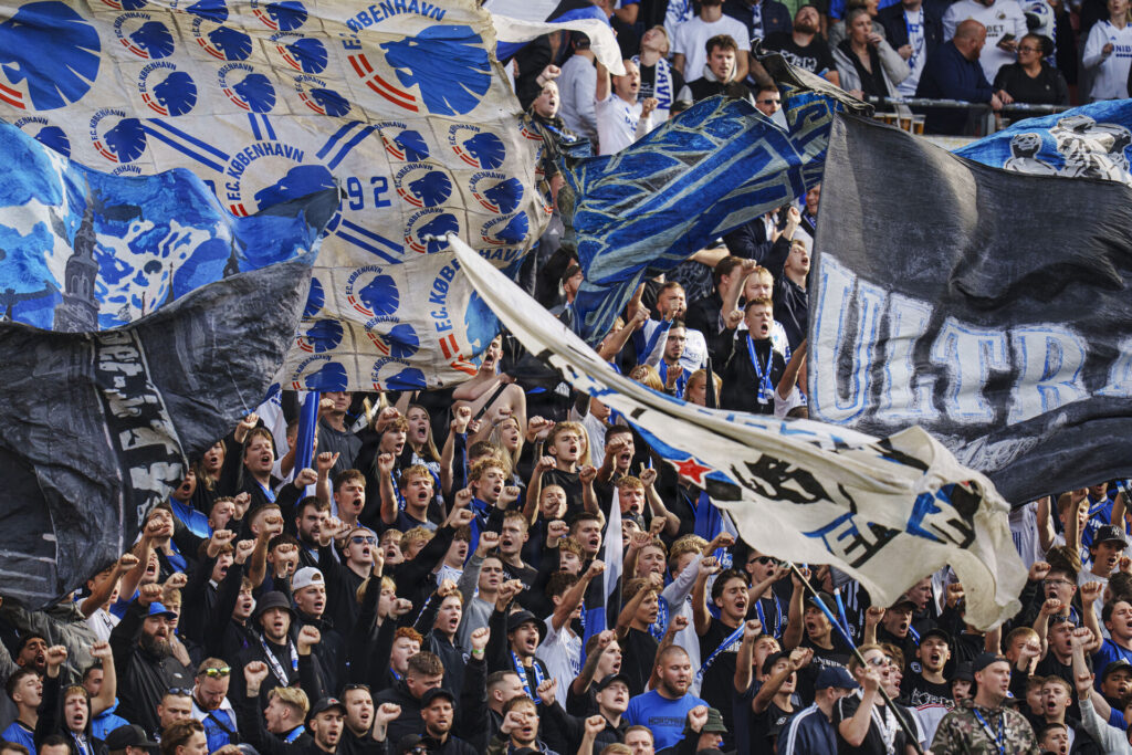 FCK-fans i Parken.