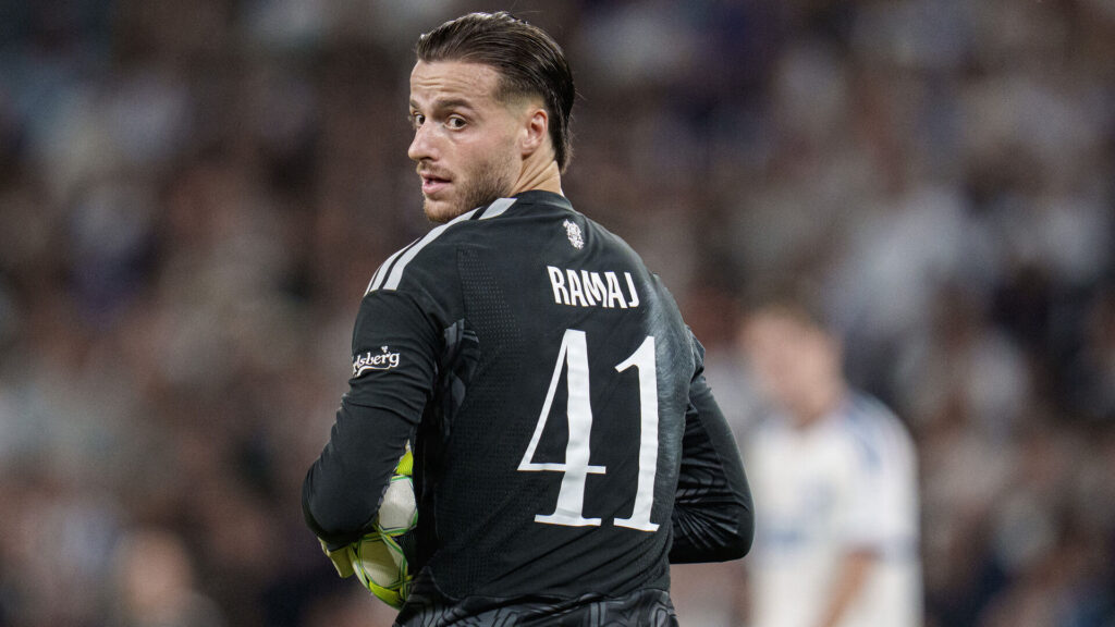 Diant Ramaj under FC Københavns opgør mod FC Nordsjælland