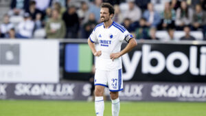 Thomas Delaney under FC Københavns nederlag til Viborg FF