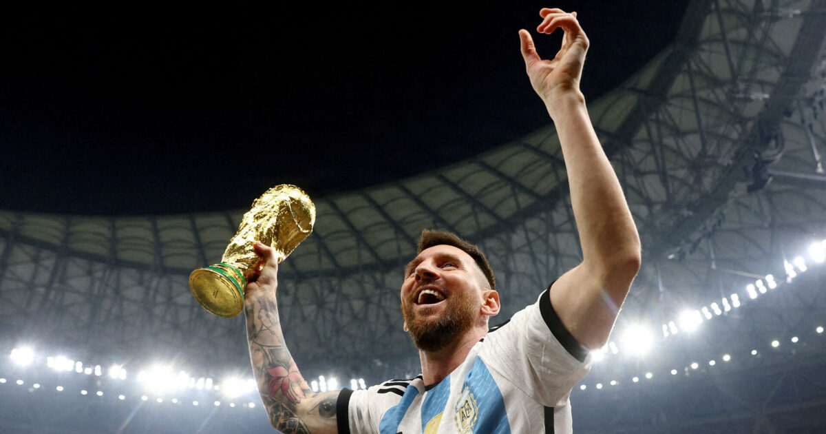 Den sidste tango: Messi tager afsked Foto: Ritzau Scanpix/REUTERS
