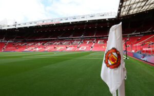 Hjørneflag på Old Trafford.