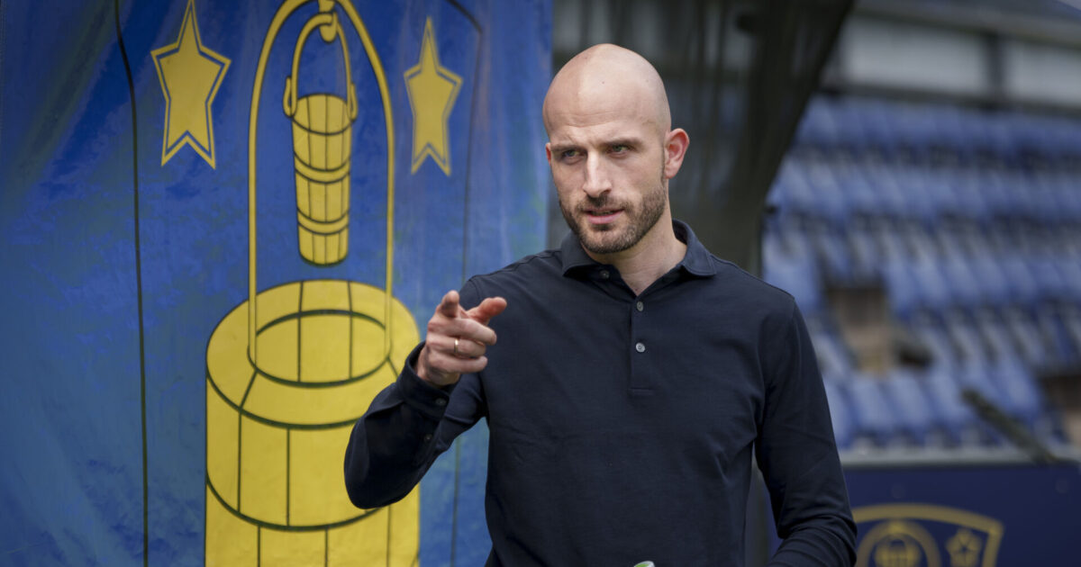 Brøndby-komet banker på til landsholdet: Får brug for en ny mur Foto: Liselotte Sabroe/Ritzau Scanpix