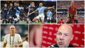 Haaland Højlund Solbakken Riemer