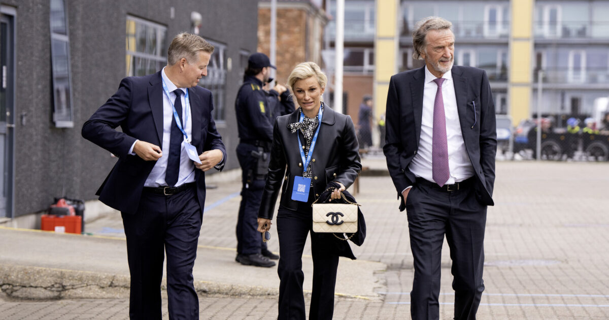 Se billederne: Derfor var Man United-ejer i Esbjerg Foto: Bo Amstrup/Ritzau Scanpix