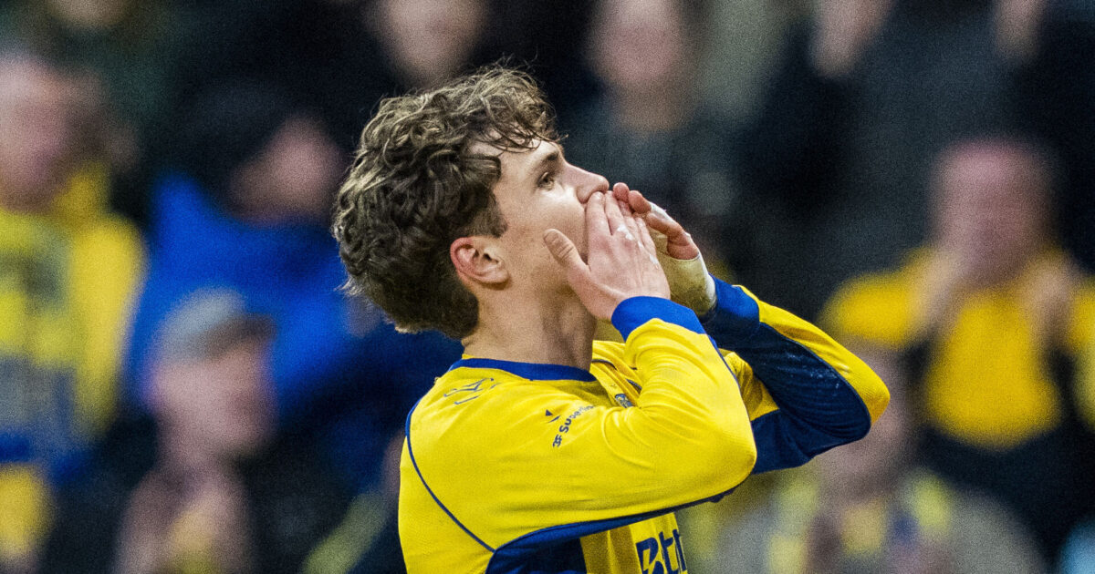 Surt, Brøndby: Knæet driller fortsat Ambæk Foto: Ida Marie Odgaard/Ritzau Scanpix