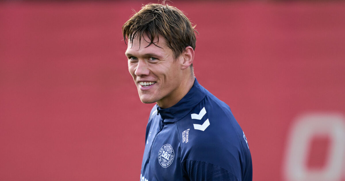 Medie: Jannik Vestergaard er en mulighed i danskerklub Foto: Thomas Traasdahl/Ritzau Scanpix