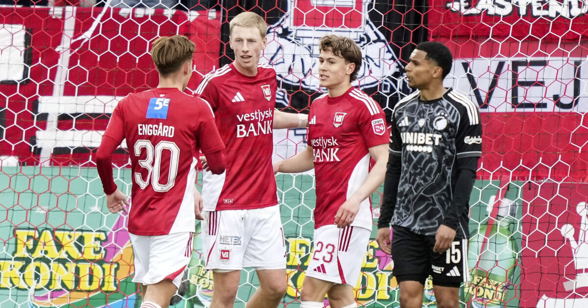 Stort salg håber på Vejle-oprykning: De hører til i Superligaen Foto: Claus Fisker/Ritzau Scanpix