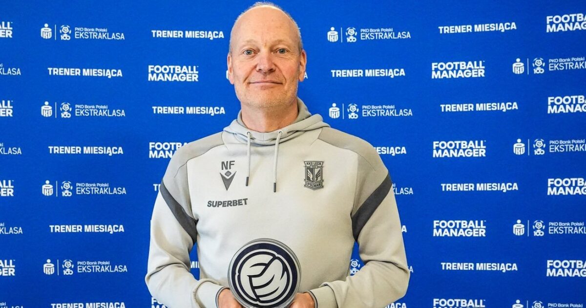 LIVE: Niels Frederiksen snupper pris i Polen Foto: Lech Poznań
