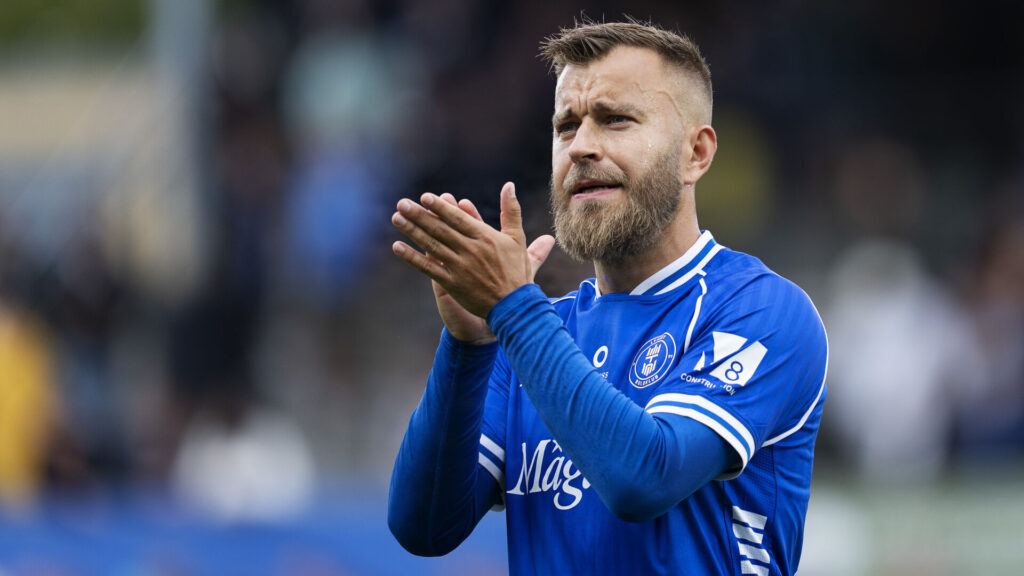 Lyngby Boldklubs Frederik Gytkjær er blandt spillerne med kontraktudløb næste år