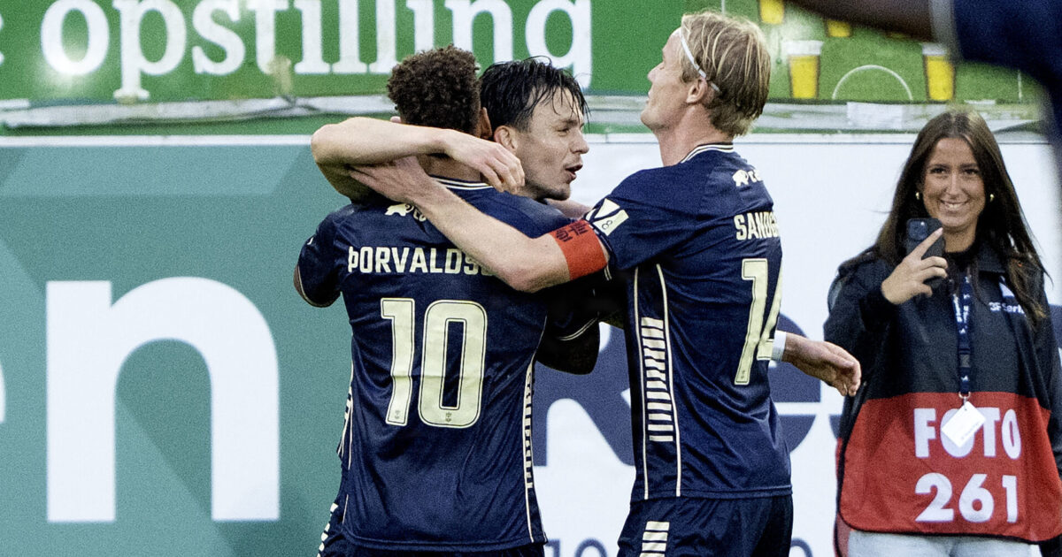 Lyngby-profiler: Han var vores bedste spiller Foto: Bo Amstrup/Ritzau Scanpix