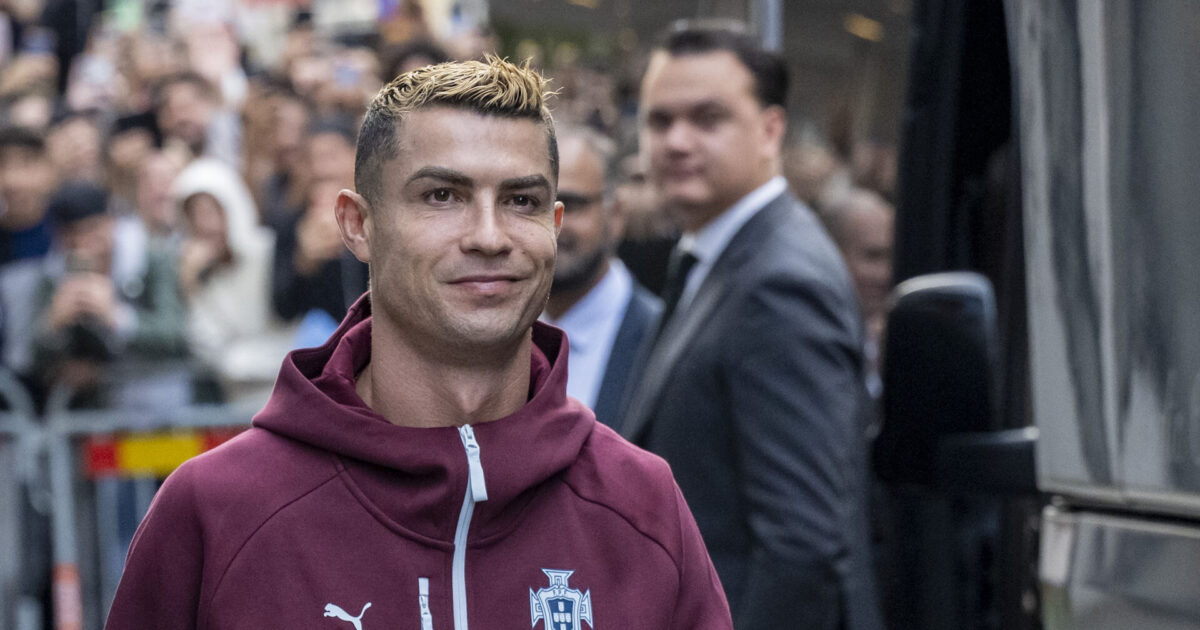 Spiller Ronaldo mod Danmark? Nu svarer landstræner Foto: Johan Nilsson/TT/Ritzau Scanpix