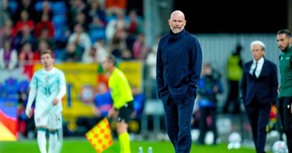 Frustreret Solbakken efter nederlag: Vi var klart bedst Foto: Cornelius Poppe/AFP/Ritzau Scanpix