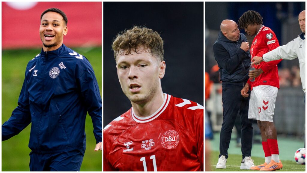 Patrick Dorgu Andreas Skov Olsen Nikolas Nartey DBU