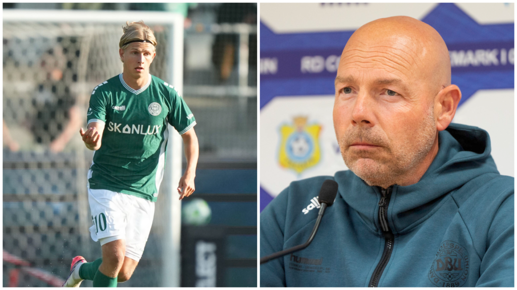 Brian Riemer lurer på Thomas Jørgensen