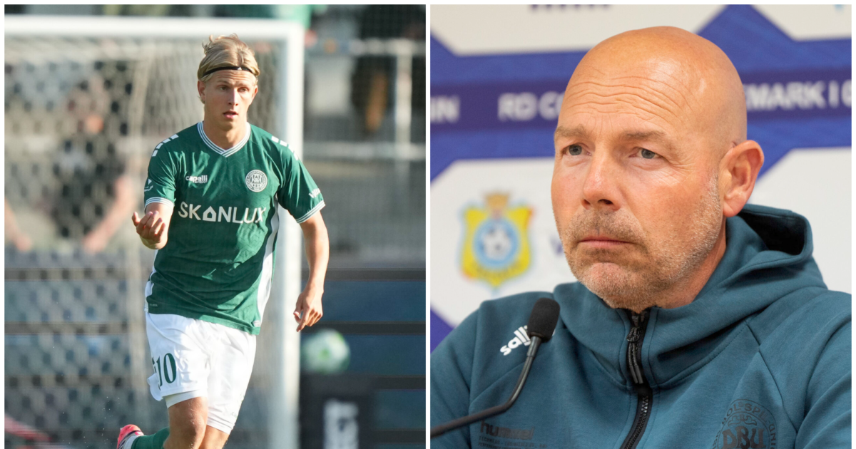 Debut til Jørgensen? Landstræneren lurer på midtbanespillere Foto: Claus Fisker/Bo Amstrup/Ritzau Scanpix