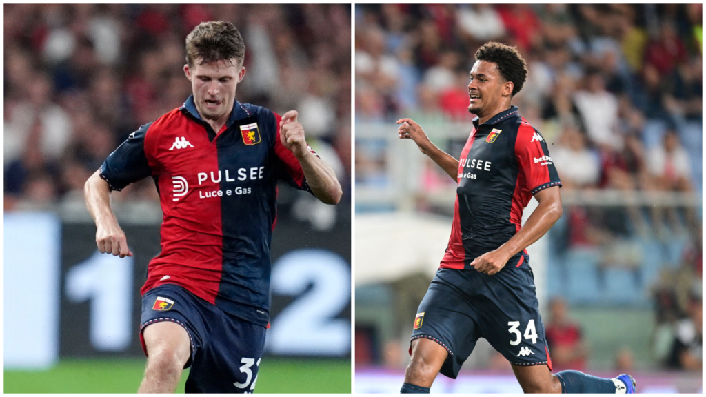 Frendrup og Otoa i Genoa