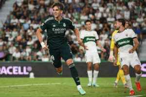 Carlos Espi der jubler efter sin overtidsscoring mod Elche